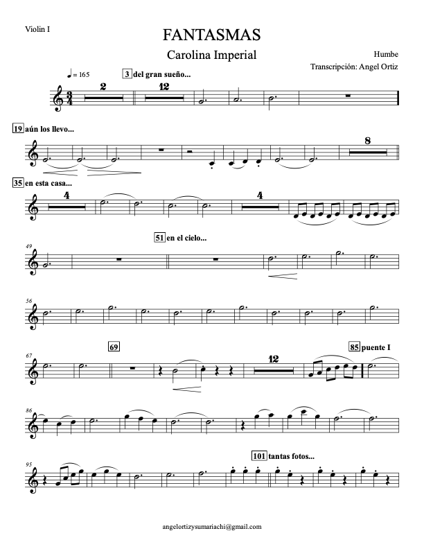 La imagen puede contener una previsualizacion de una partitura